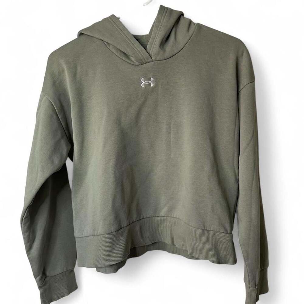 Under Armour Sage Casual green hoodie Youth Size L